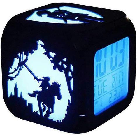 Wekity Square LED, cube avec silhouette de Legend of Zelda, lumineux et coloré, Zelda Digital, couleur (1/5)