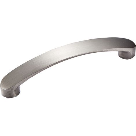 (Lochabstand: 96 mm), 8 Türgriffe aus Aluminium für Küchenschränke, Schubladengriffe aus silberfarbener Aluminiumlegierung, für Schränke (1/5)