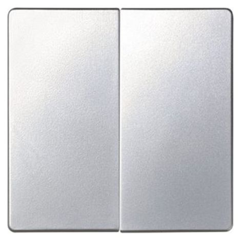 Simon 82026-33 – Doppelschlüssel, mattes Aluminium