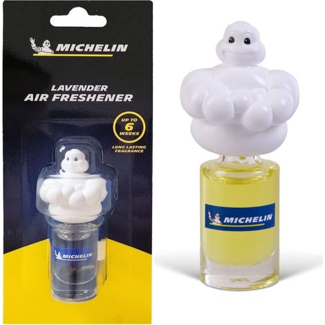 PARFUM VOITURE BIBENDUM 3D 5ML DÉSODORISANT LAVANDE MICHELIN (1/4)