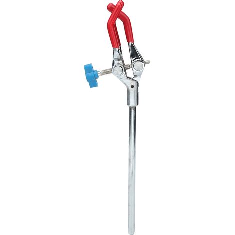 Pince de laboratoire à trois doigts, multifonction, pour réfrigérant, bécher et extension. (1/5)