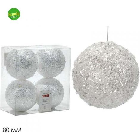 Set 4 Sfere General Trade Bianco Ø 100mm