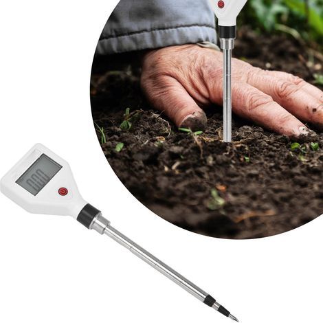 Testeur de Conductivité du Sol LCD Clair, Haute Précision, Portable et Durable (1/5)