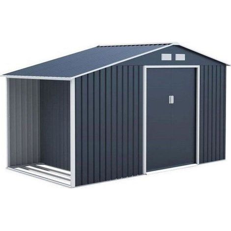 Gartenhaus cstore solis Stahl 6,53 m² Ankerkit (1/3)