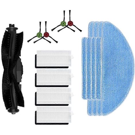 Pièces de rechange pour Tikom L8000, Tikom L9000, Lubluelu SG60 SL60 SL60D SL61 : brosse principale, filtre HEPA et chiffons de nettoyage. (1/5)