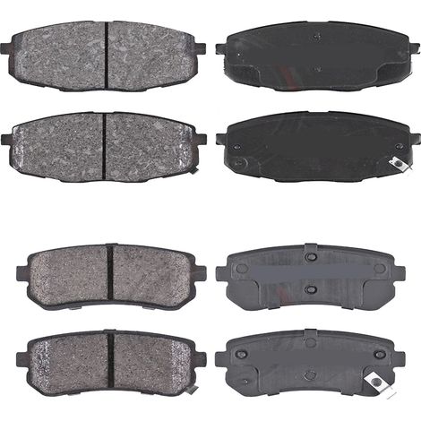 KIT PASTIGLIE FRENO ANTERIORI E POSTERIORI compatibile con HYUNDAI ix20 (JC) / PASTIGLIE FRENANTI AUTO OEM FDB4447,FDB4235 / SOSTITUZIONE DIRETTA / BASSA POLVERE / SILENZIOSO