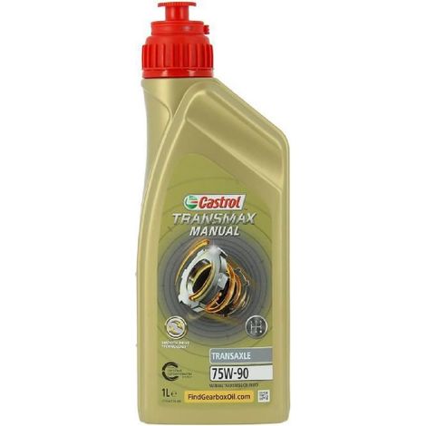 CASTROL Huile-Additif Transmax Manual Transaxle - Synthetique - 75W90 - 1 Litre
