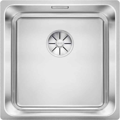 Blanco Solis 400 - Évier, 44x44 cm, inox brossé 526117 (1/5)