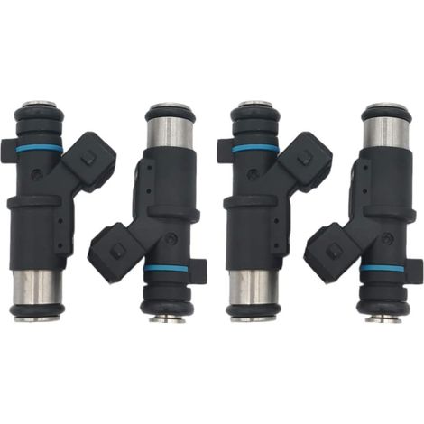 – Lot de 4 buses d'injecteur de carburant – Compatible Citroën Berlingo Saxo C2 C3 Peugeot 206 1.4 1994-2015 – Remplacement OEM 1984.E0 - 01F002A0280156