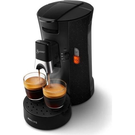 Machine a Cafe dosette SENSEO SELECT Philips CSA240/21, Intensity Plus, Booster d'arômes, Crema plus, 1 a 2 tasses, ECO (1/3)