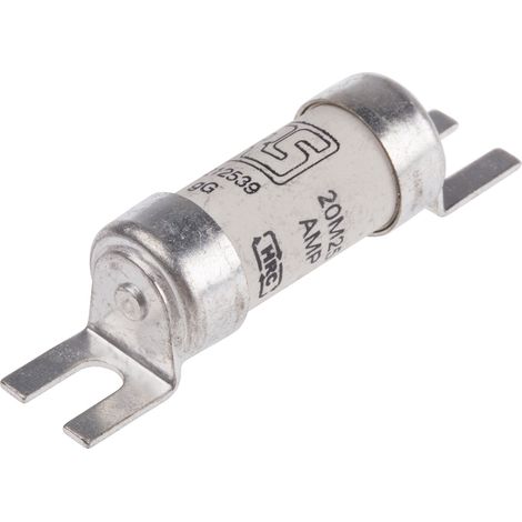 Fusible standard Britannique RS PRO, taille A1, 25A, gM 550V c.a. (1/2)
