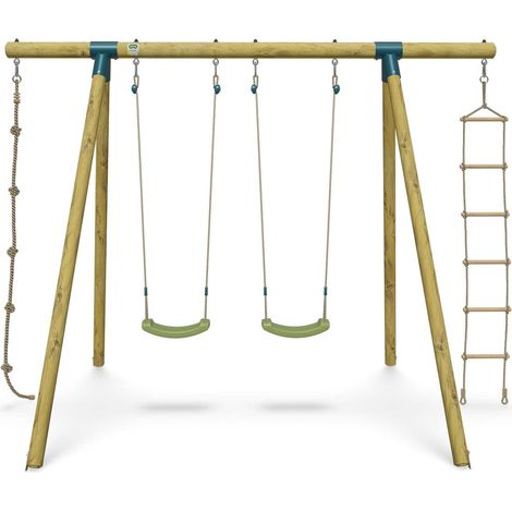 Portique bois 2,30 m Topwood ALTI 2 - 4 enfants (1/5)