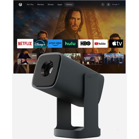 Proiettore portatile - WANBO - Cube 1 - 350 lumen - HD 720p - Android TV 11 (1/3)