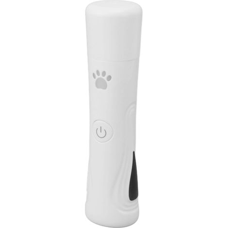 Lime à ongles électrique pour chiens et chats, 3 vitesses, rechargeable par USB, silencieuse, avec lumière LED, pour un toilettage sans douleur. (1/5)