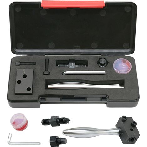 Kit d'outils pour évaser les flexibles de frein, comprenant un outil d'évasement de flexible de frein de 3/16 pouce, adapté aux voitures, camions, remorques, camping-cars et motos.