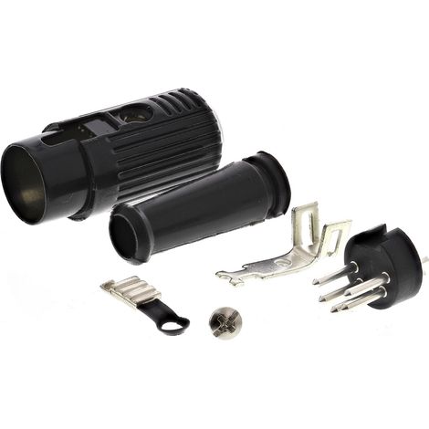 Connecteur DIN RS PRO, 5 contacts, Mâle, Montage sur câble ( Prix pour 1 )