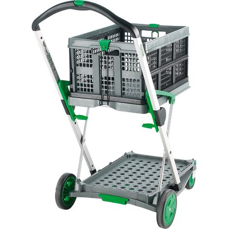 Chariot RS PRO 2 plateaux en Aluminium, 670 x 470mm, Capacité de charge 60kg ( Prix pour 1 )