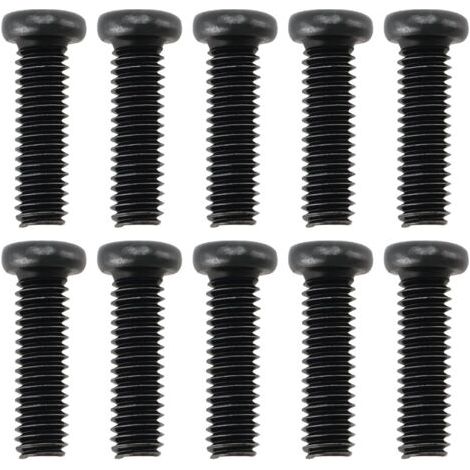 Pack of 10 M4 x 14 mm replacement screws made of carbon steel, compatible with Samsung BN96-38693A, for attaching the stand to the TV