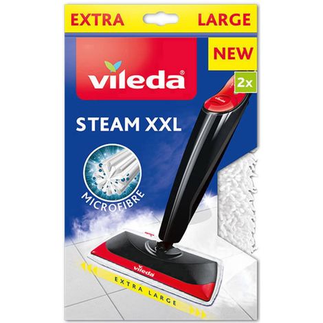 Vileda – Nettoyeur vapeur 161718 – Puissance 1500W – Alimentation électrique 230V – Housse microfibre pour surfaces lisses (1/5)
