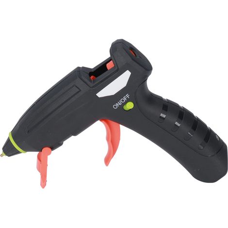 Pistolet à colle mini sans fil rechargeable USB, kit de colle thermofusible avec 5 bâtonnets, outils de bricolage 3,7 V (1/5)