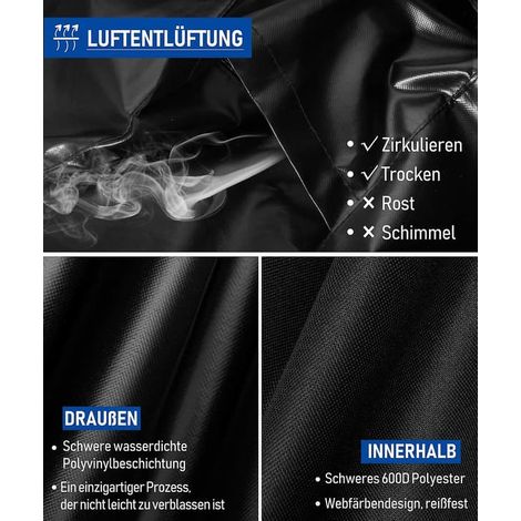 Weber Spirit 320/210/220/300 Grillöverdrag, Vattentät 600D Polyester, 132x66x109cm[JUN]