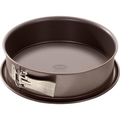 Dr. Oetker, Back-Harmonie, Taglia con Fondo Staccabile, Acciaio, Marrone, Ø 30 cm (1/5)