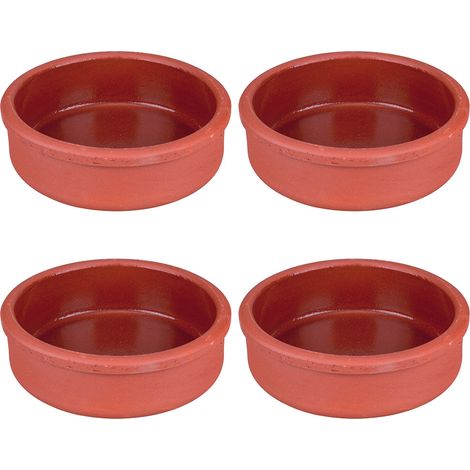 SET 4 CIOTOLE IN TERRACOTTA 15X5CM (1/3)