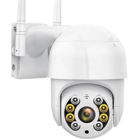 Caméra de sécurité à Domicile 2K 4MP HD PTZ caméra IP extérieure 2MP sans Fil caméra AI Humain détecter Audio bidirectionnel 1080P sécurité à Domicile CCTV caméra P2P(4MP NO SD Card) (1/5)