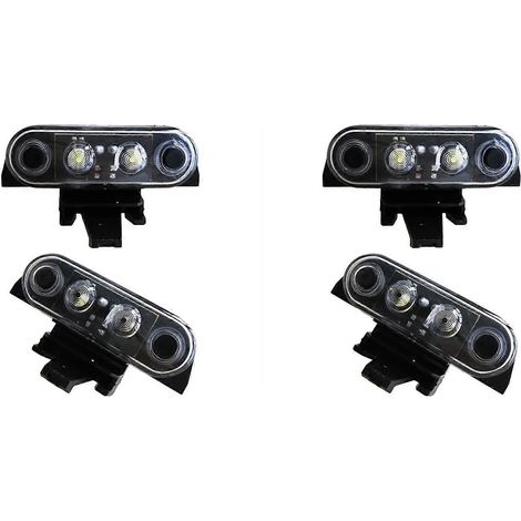 4 feux de position latéraux 24 V pour camion Volvo FH FH16 FM (références 82116545, 21087346 et 842208821), lumière blanche. (1/5)