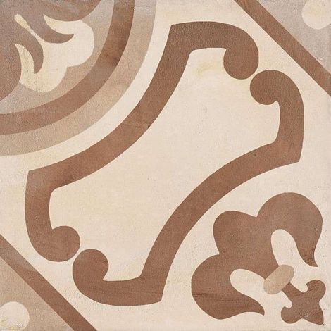 Carrelage sol / mur effet ciment 20x20 cm TERRA GIGLIO BEIGE (vendu par boite de 1,20m2) (1/4)