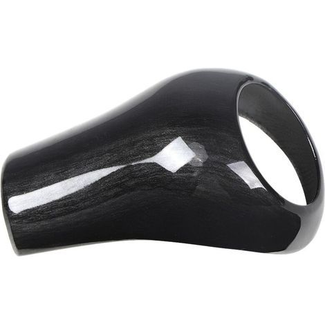 Gear shift knob cover for Mercedes Benz Aceg GLS left-hand drive (black wood grain) (1/5)