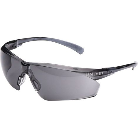 Lunettes de sécurité 505U EN 166.EN 170 branches grises. Verres teintés PC UNIVET.