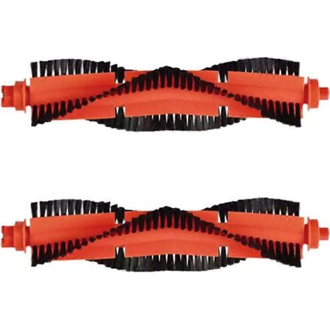 Lot de 2 brosses principales pour aspirateur robot laveur Xiaomi Mijia 3C B106CN STYJ02YM - Pièces de rechange pour brosse rotative (1/5)