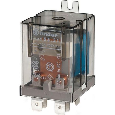 RELE FINDER 230Vac 1Cto Cerrado Y 1Cto Abierto 20A/250Vac