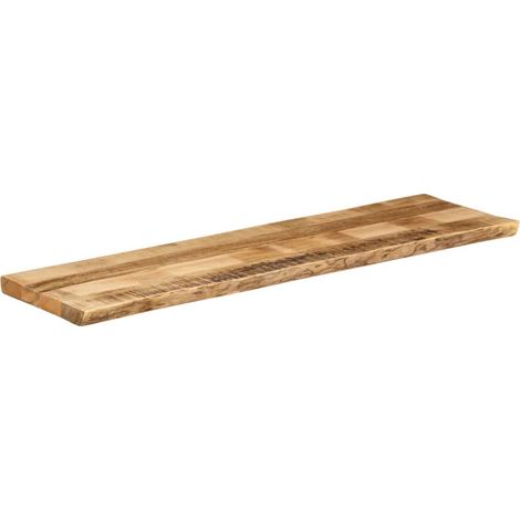 Maison Exclusive - Tischplatte mit Baumkante 180x40x2,5 cm Raues