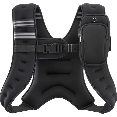 Gilet lesté pour l'entraînement en force et le fitness (1/5)