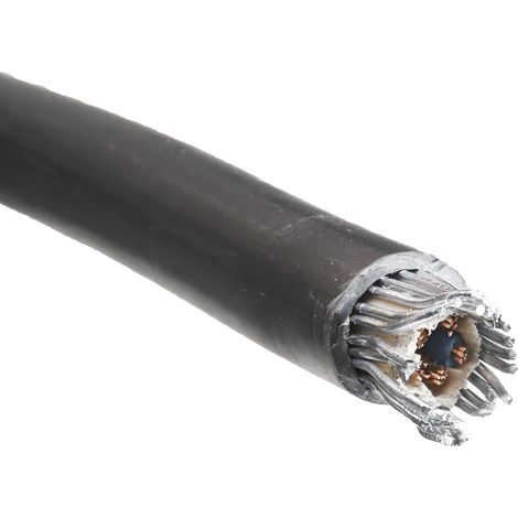 Câble blindé 5 conducteurs , gaine en Chlorure de polyvinyle PVC ( Prix pour Bobine de 50 Mètres )