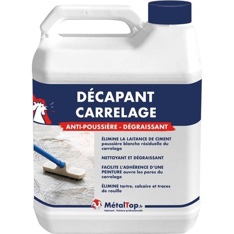 Decapant Carrelage - 20 L - Incolore - Metaltop