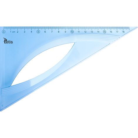Set rettangolare blu, quadrato 19 cm (1/2)