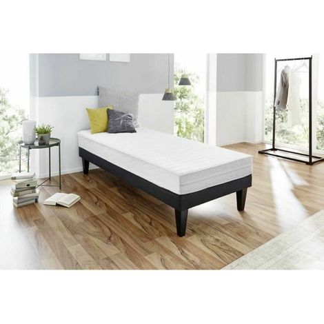 DORMIPUR Matelas 90x190 - Memoire de forme - 25 kg/m3 - Equilibre (1/2)