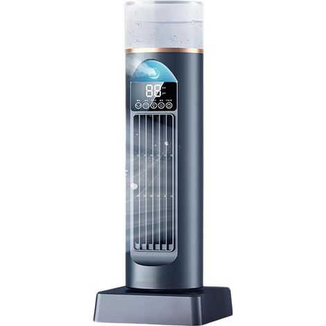 Ventilatore a torre - Ventilatore intelligente portatile per camera da letto  Ventilatore intelligente oscillante portatile per pavimento, casa, ufficio, camera da letto, esterno