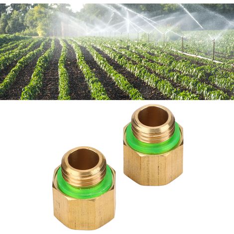 2 pièces / Raccord pour pulvérisateur motorisé haute pression pour pulvérisateur de pesticides - Filetage interne G38 vers filetage externe G1/4 (1/5)