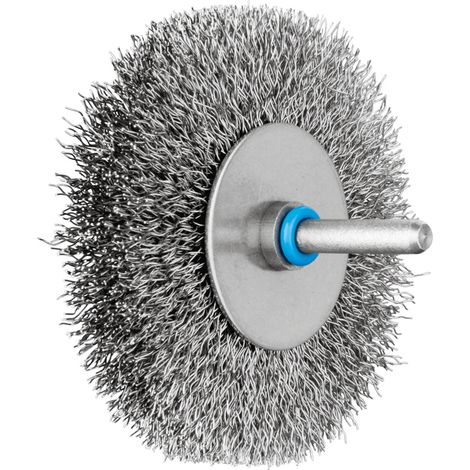 PFERD TOOLS INOX-TOTAL Rundbürste ungezopft RBUIT Ø80x15 mm Schaft-Ø6 mm Edelstahl-Draht-Ø0,30 10 Stk (1/5)