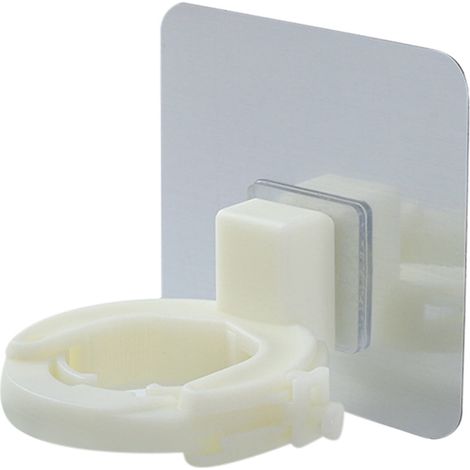 Support Pour Gel Douche Et Savon Liquide - Fixation Par Ventouse Murale - Sans Perçage - Universel - 1 Pièce (1/4)