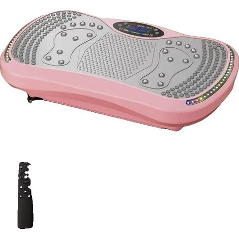 Pedana vibrante, 200 livelli di intensità, display a LED, rosa (1/2)