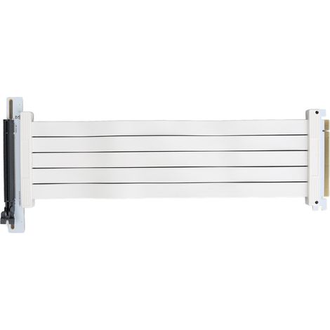 Cable Riser PCIe 4.0 X16 - 30 Cm - Angle Droit - Montage Vertical - Pour Cartes Graphiques - 1 Pièce (1/5)