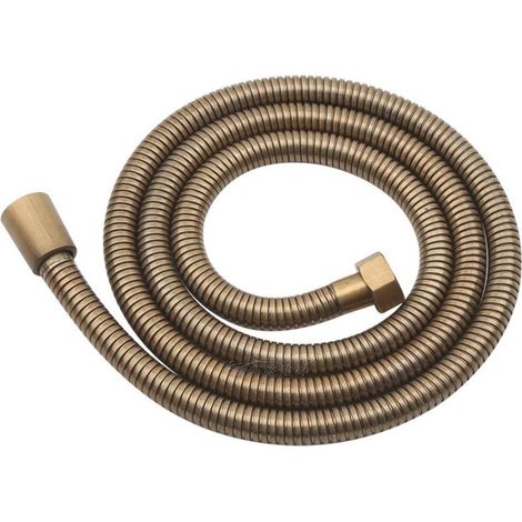 FLESSIBILE DOCCIA IN OTTONE - ATTACCO 1/2F X 1/2F- Bronzo - cm 150- DAMAS- pezzi 1