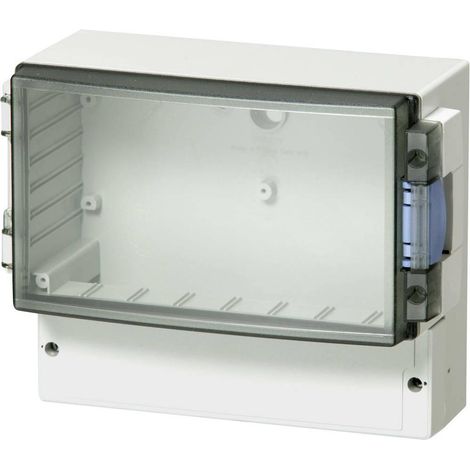 Caja de instalación Fibox 21/18-3 ABS gris humo 185x213x118 mm