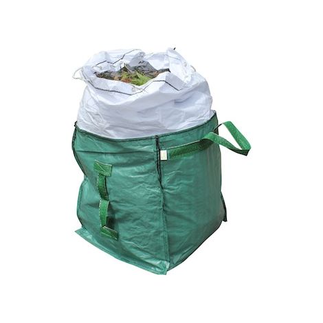 Sac de jardin - 252L - 60x60x70 cm - avec jupe de fermeture Jany