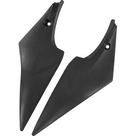 2× Panneaux Latéraux Réservoir Carburant Kit Remplaçant Compatible Suzuki GSX-R 600 750 2006-2007, Coques Côtés Droit Gauche en ABS Noir Mat (1/5)